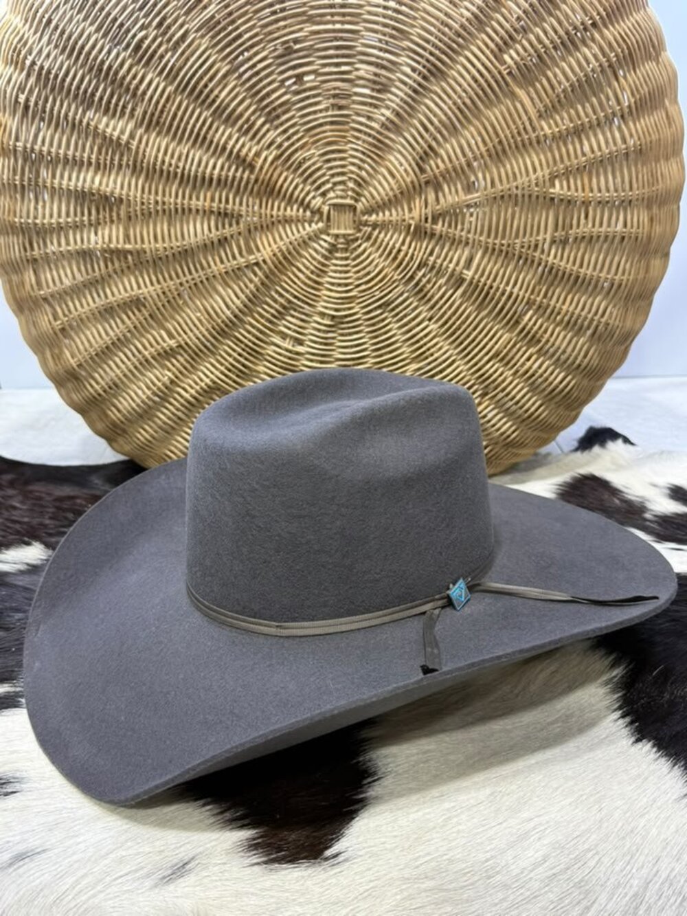 Resistol Cody Johnson 9th Round 3X Wool Granite Cowboy Hat 7 1/4